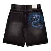 Mobius Denim Shorts / Jorts Black / Blue